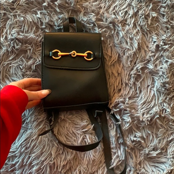 Brandy Melville Handbags - Mini black backpack